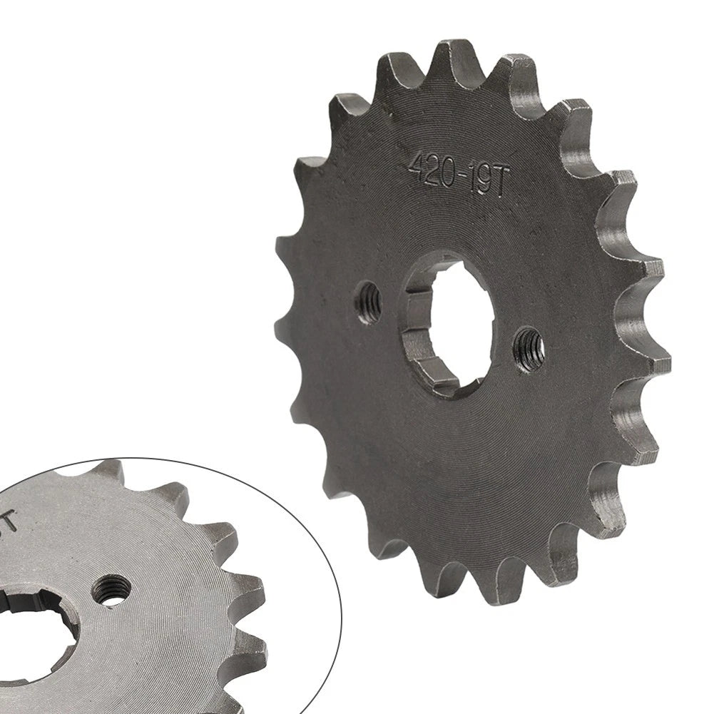 20mm 19T Front Sprocket for ATV Pit Bike 110cc 125cc 140cc