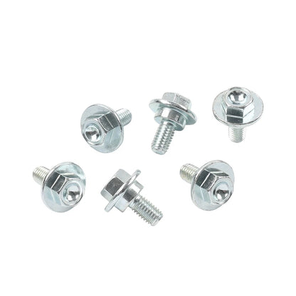 6 Pcs Radiator Shroud Bolts M5x9 for Honda CRF 250R 250X 450R 450X (2004-2023)