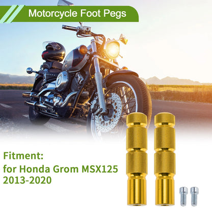 Aluminum Alloy Foot Pegs for Honda Grom MSX125 (2013-2020)