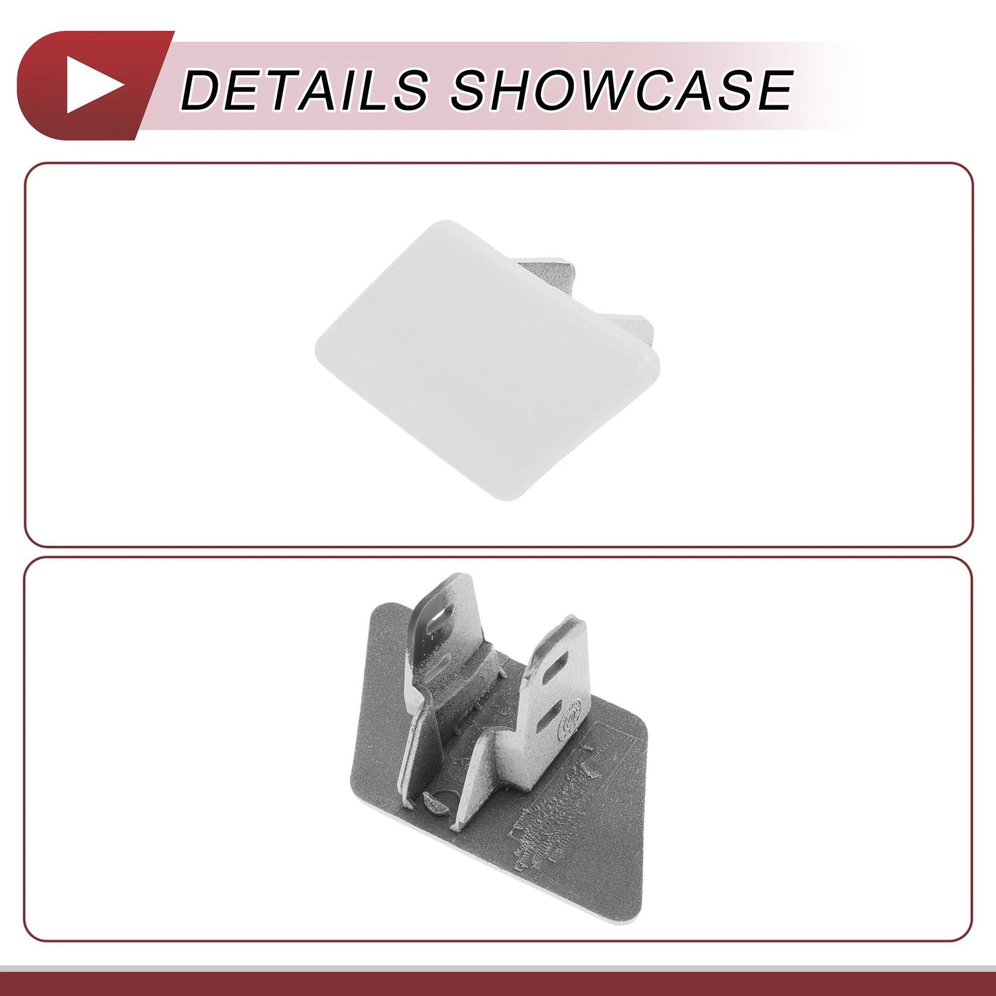Bumper Headlight Washer Nozzle Cover Cap for BMW 335d White