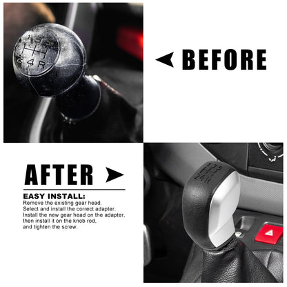 Gear Stick Shift Knob for Peugeot 106 107 205 206, Citroen C2 C3 C4 C5 (2000-2015)