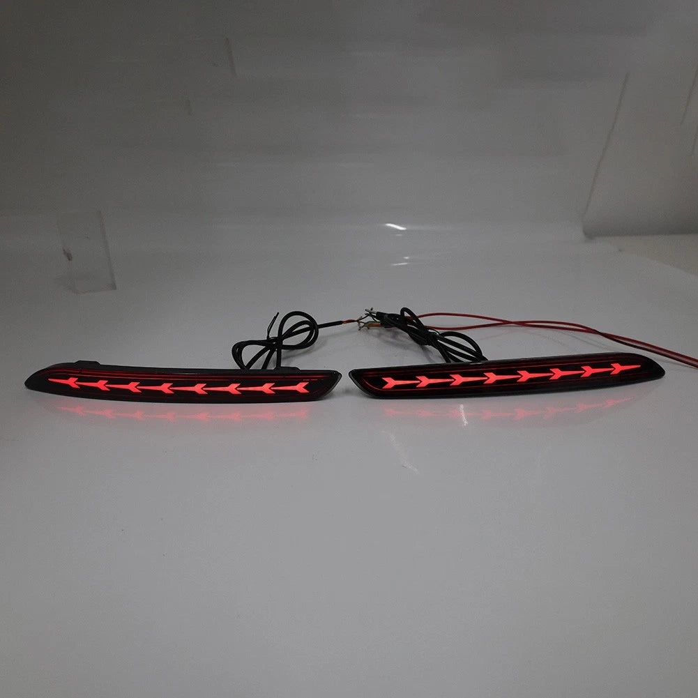 Rear Bumper DRL Turn Signal Lights for Honda Accord (2023-2024) Red