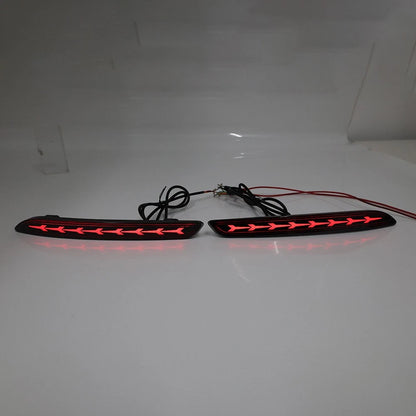 Rear Bumper DRL Turn Signal Lights for Honda Accord (2023-2024) Red