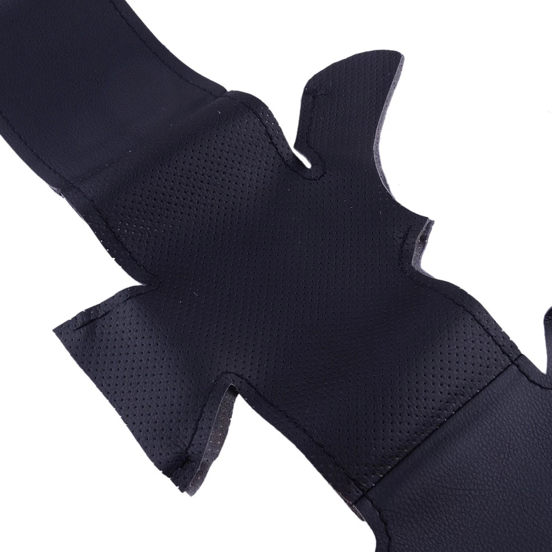 Black Synthetic Leather Steering Wheel Cover for Honda Accord (2008-2013)