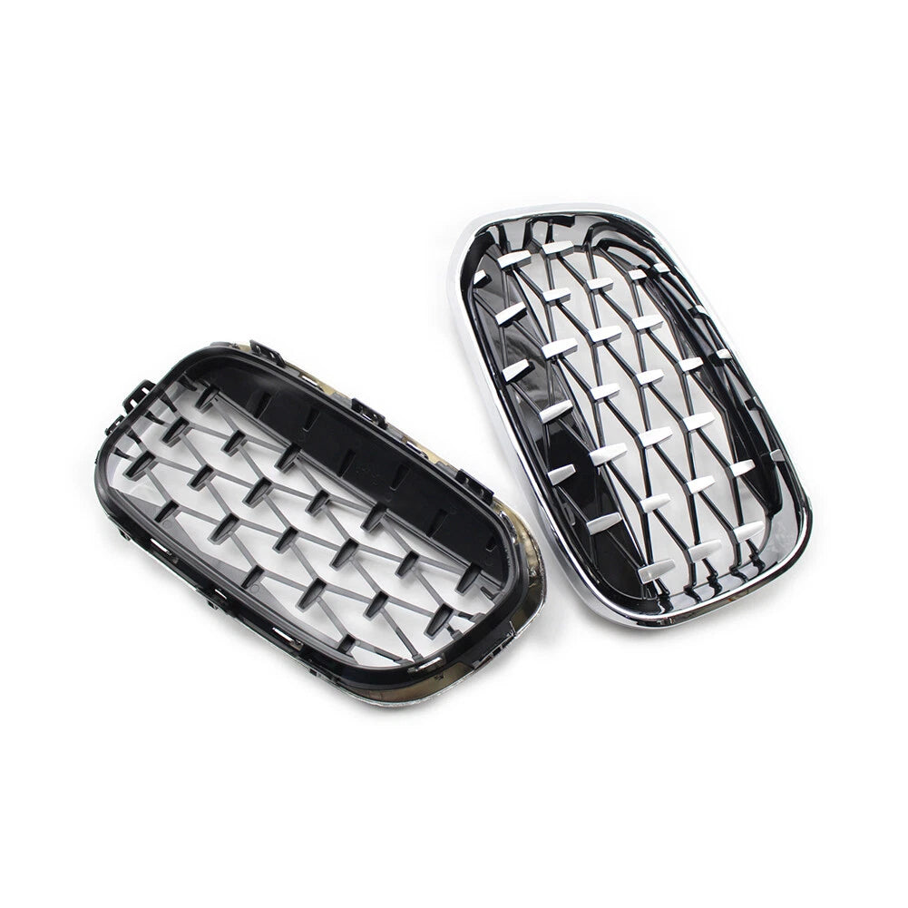 Chrome Front Bumper Kidney Grille for BMW 1 Series F20 F21 (2011-2019)
