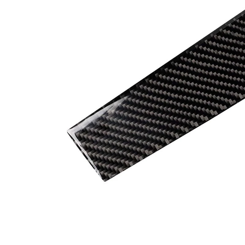 Car Carbon Fiber Interior Dashboard Strip Trim fit For Honda Civic X 2016-2018