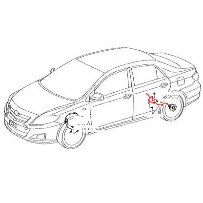 Skid Control Sensor Wire for Toyota Corolla 2014-2020