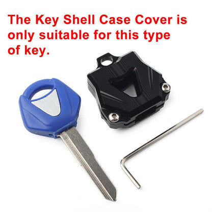 CNC Motor Key Shell Case Cover for Yamaha MT09 MT07 MT10 FZ07 FZ09 FJ-09 (2014-2023)