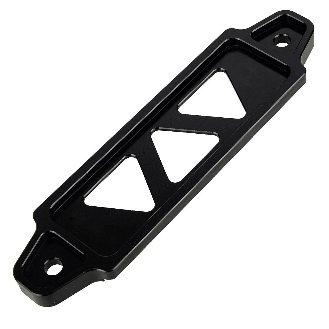 Black Aluminum Car Battery Tie Down Mount Bracket for Hot Sn