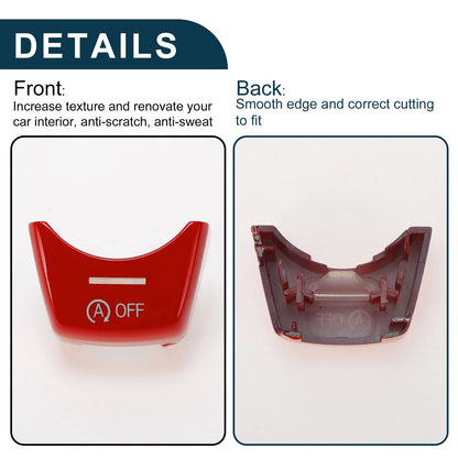 Central Control A Off Button for BMW 5/6/7 Series Red