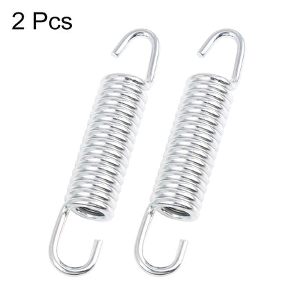 2 x Silver Tone Main Stands Bracket Kickstand Return Spring for JH70