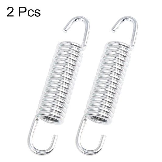 2 x Silver Tone Main Stands Bracket Kickstand Return Spring for JH70