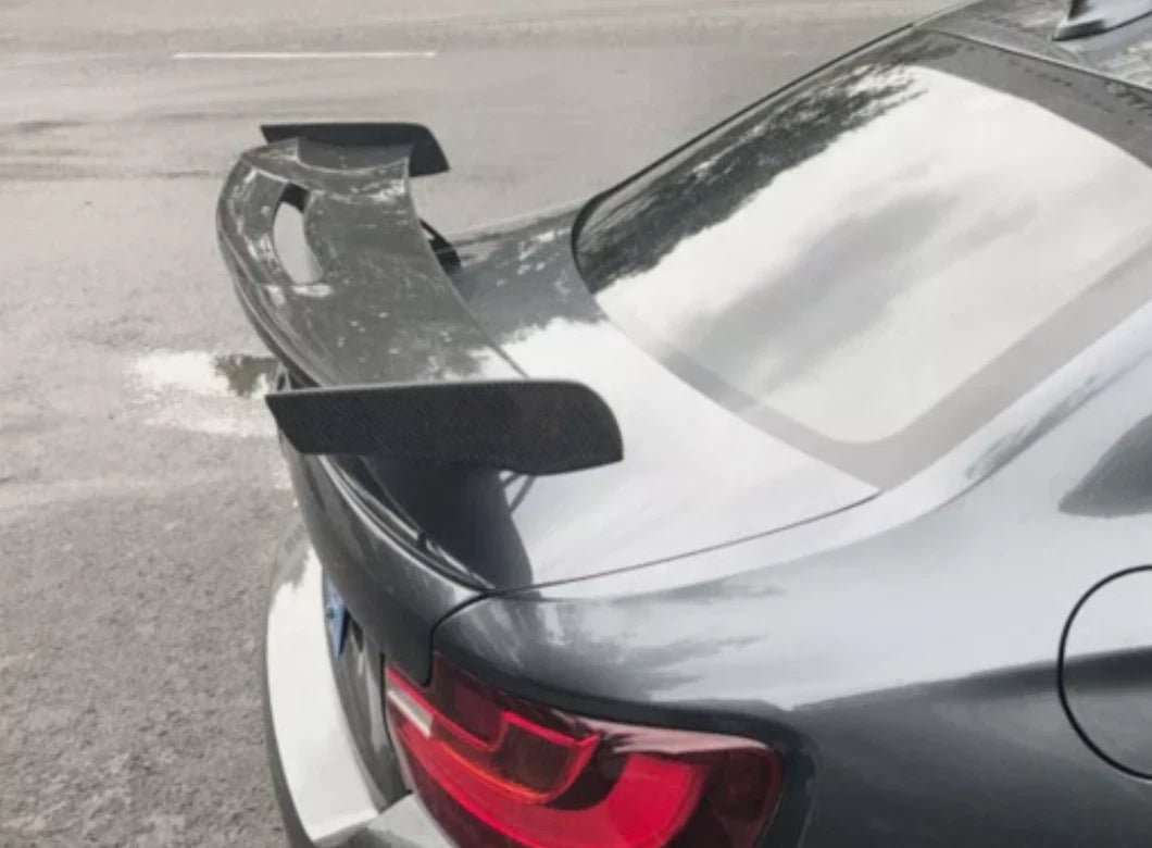 Universal Rear Trunk Spoiler Carbon Fiber Look for Sedan/Coupe GT Style