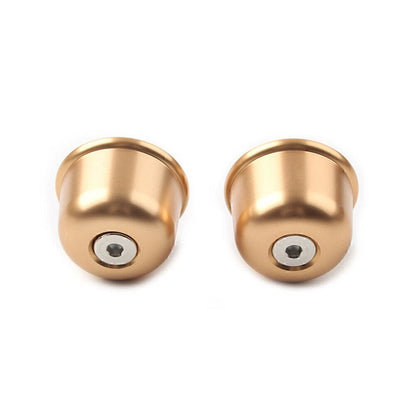 Gold Handle Bar Ends Caps for Triumph STREET/SPEED TWIN T120 (2016-2020)