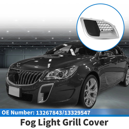 1 Pc Car Front Left Fog Light Grill for Buick regal (2009–2014)