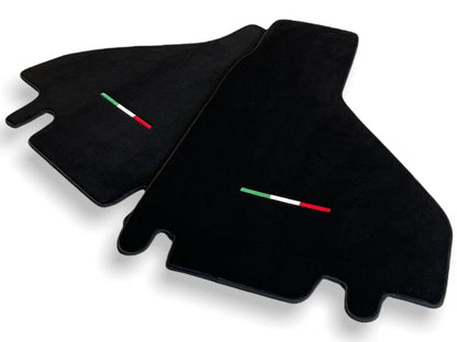 Floor Mats for Ferrari Testarossa 1984-1996 Black Tailored Carpets Italian