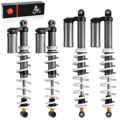 4 x Front And Rear Air Shock Absorbers for Polaris RZR S 800 EFI (2009–2012)
