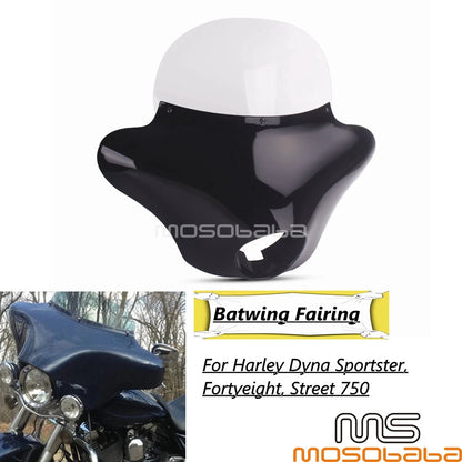 Front Fairing Windshield for Harley Dyna Sportster Street 750 (2014-2023)