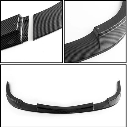 Carbon Style Front Bumper Lip Splitter for 2005-2013 Corvette C6 Z06 ZR1