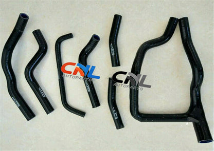 BLACK Silicone Radiator Hose Kit for HONDA XRV750 AFRICA TWIN (1988-2003)