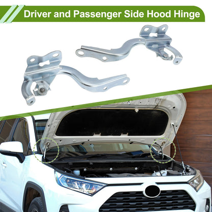 Hood Hinges 1 Pair for Toyota Corolla (2014–2017)