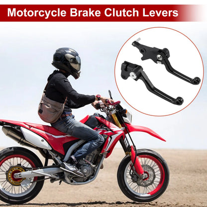 Short Brake Clutch Levers 1 Pair for Honda CRF250L CRF300L Rally (2013-2023)