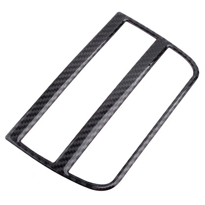 3x Carbon Fiber Rear Air Vent Outlet Frame for BMW 5 Series (2011-2017)