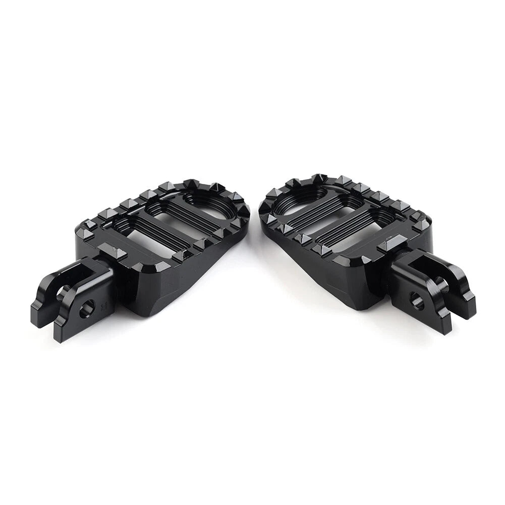 Front Footrests Pegs for Harley Softail Slim Fat Bob Street Bob Breakout