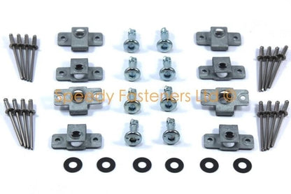 Dzus 17mm x8 Allen Hex Head Fastener for Motorcycle Verkleidung