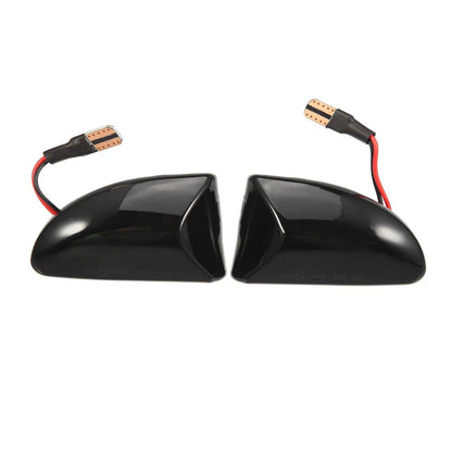 Smoke Lens LED Turn Signal Side Marker Light for 2007-2014 Benz Smart Fortwo
