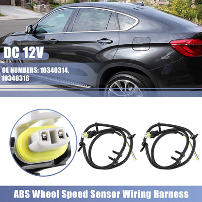 2 x Rear LH/RH ABS Wheel Speed Sensor Harness for Cadillac CTS (2003–2007)
