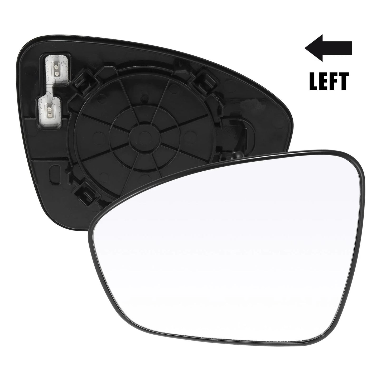 Left Side Mirror Glass w/ Backing Plate for Nissan Sentra (2020-2021)