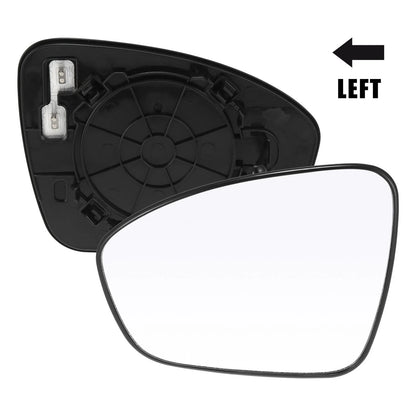 Left Side Mirror Glass w/ Backing Plate for Nissan Sentra (2020-2021)
