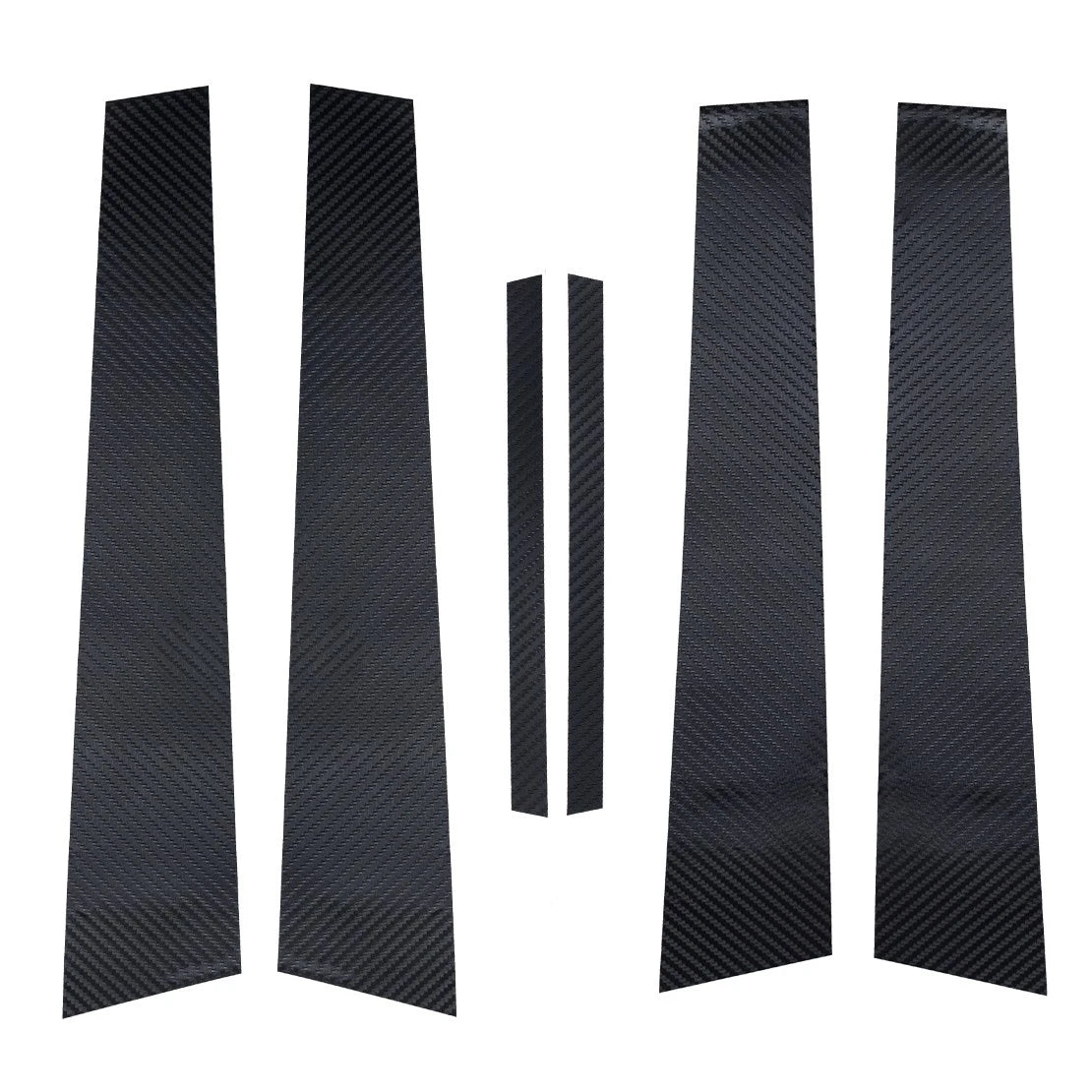6 Pcs Car Door Window Pillar Post Covers for Dodge Charger (2011-2021)