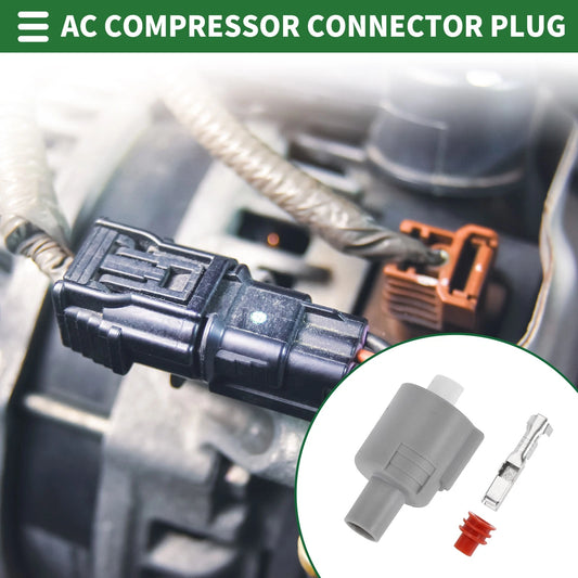 Pin AC Compressor Connector Plug Female Wire Terminal for Toyota Tacoma (1995–2004)