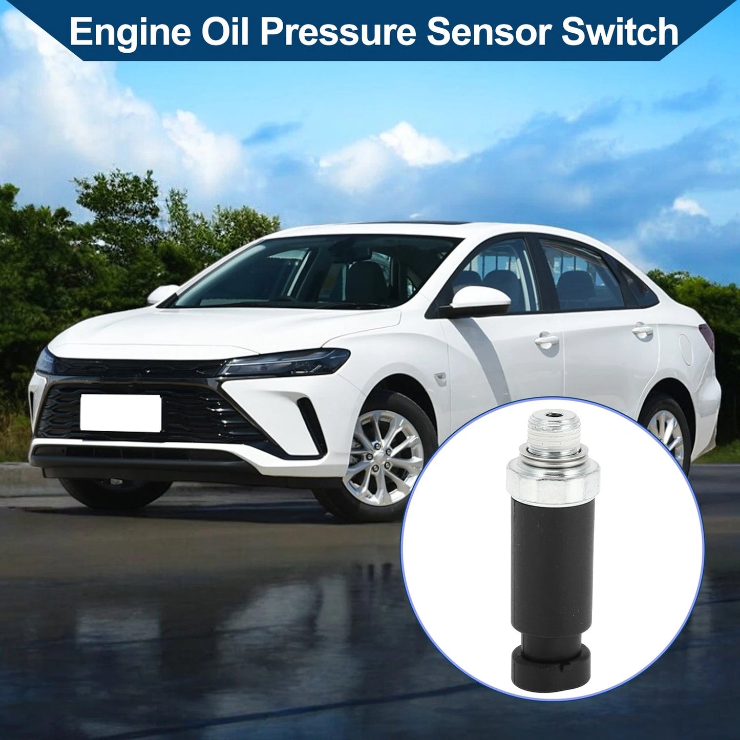 Engine Oil Pressure Sensor Switch Durable for Chevrolet Avalanche (2000-2006)