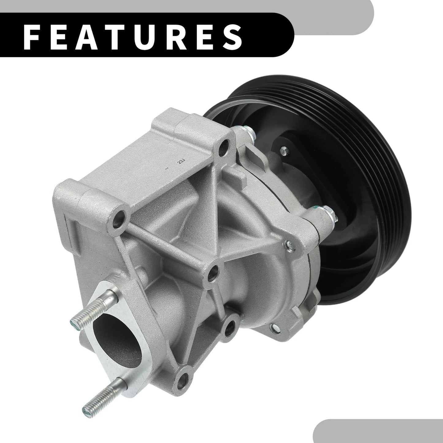 Water Pump with Gasket Kit for Hyundai Santa Fe (2010-2012)