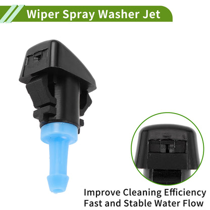 Windshield Washer Nozzle w/ Hose Connector for RAM