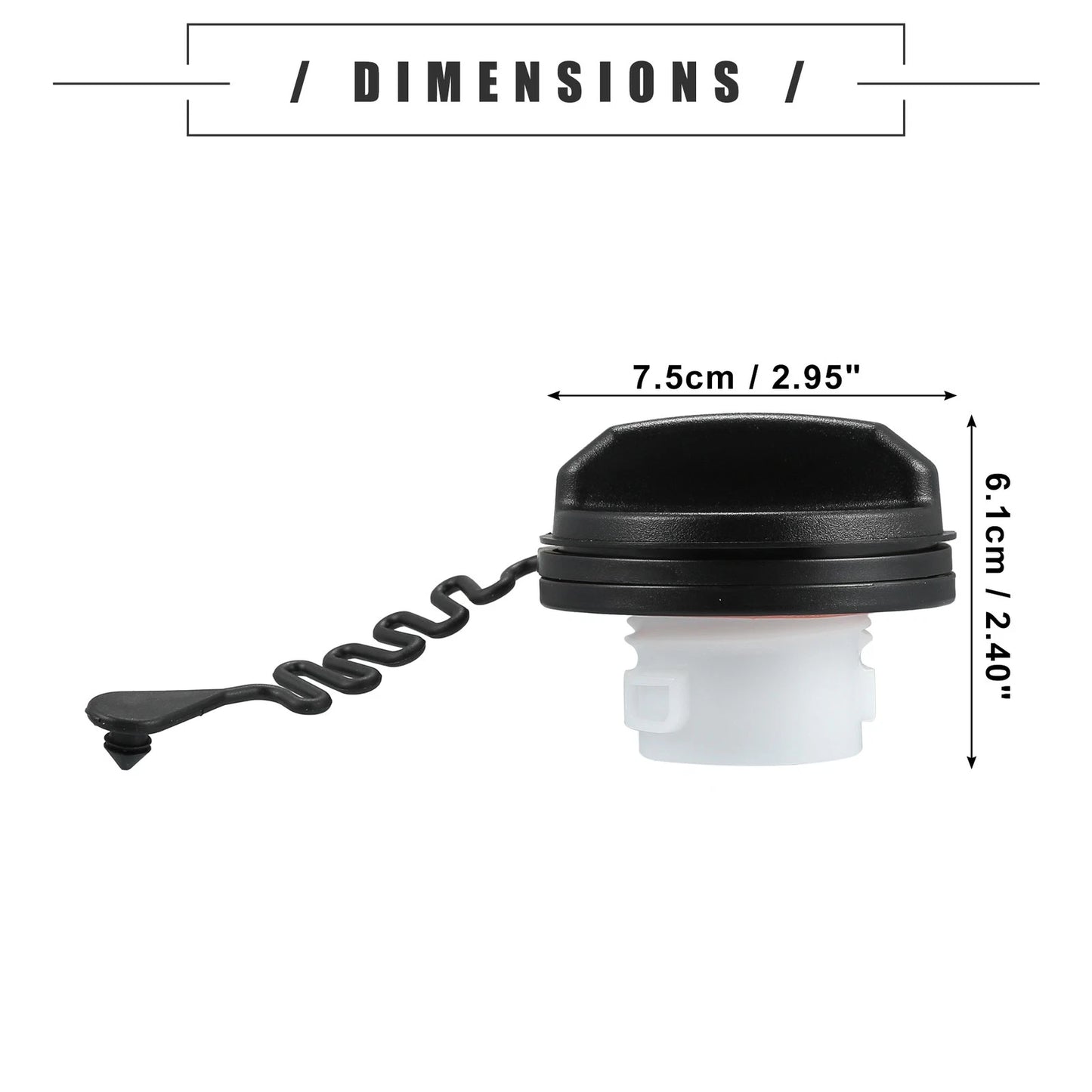 Fuel Tank Filler Cover for Volvo S40 (2004-2012)