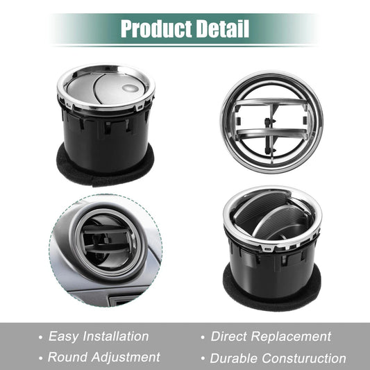 2 Pcs Front AC Heater Air Vent for Ford F-150 (2004-2008)