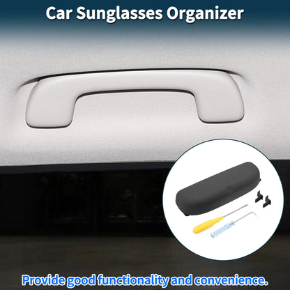 Sunglasses Case for Porsche Panamera Eyeglasses Holder Storage Box Black