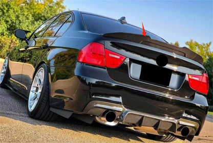 Rear Spoiler Wing for BMW 3 Series E90 M3 Sedan Carbon Fiber (2006-2011)