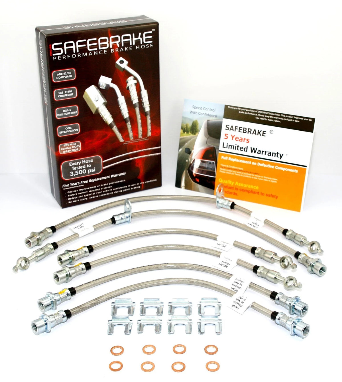 Brake Line Kit for Lexus LX570 V8 J200 (Standard Height) (2007-2024)