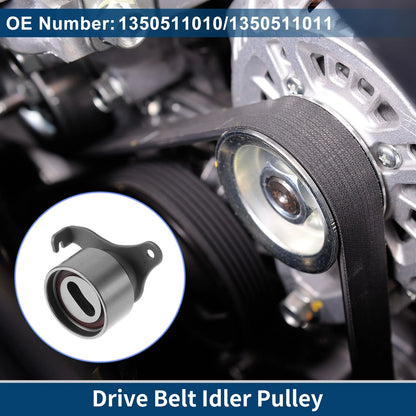 Drive Belt Idler Pulley 1 pc for Toyota Tercel (1987–1994)