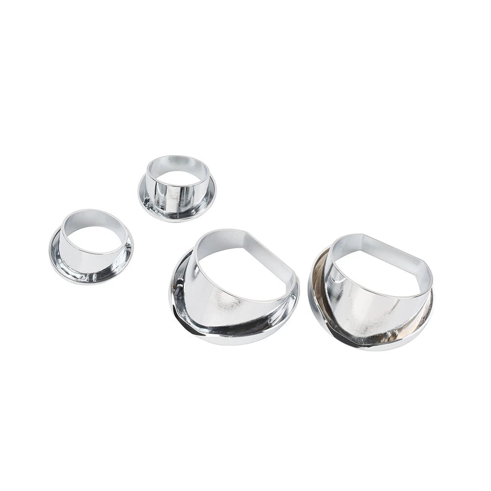 Chrome Gauge Bezel Trim Ring for Harley Touring Electra Street Glide (14-23)