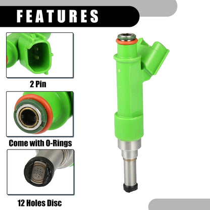 4 Pcs Fuel Injectors for Toyota Avalon Camry 2.5L Scion TC (2005-2015)