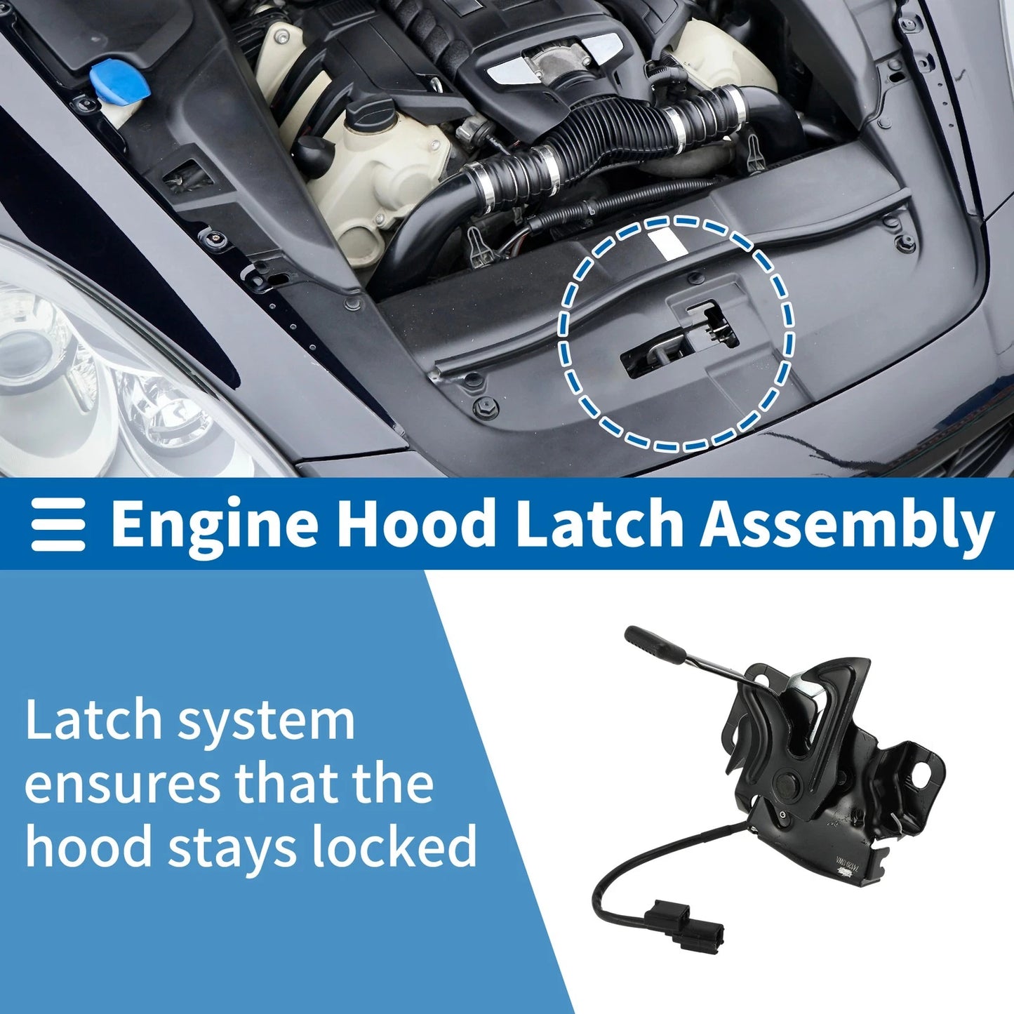 Hood Latch Assembly for Honda CR-V (2007-2009)