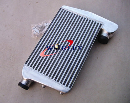 Aluminum Intercooler + Mounting Kit for Ford Falcon BA BF XR6 Turbo (2002-2008)