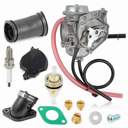 Carburetor with Intake Manifold & Tube Boot for Arctic Cat ATV 250/300 (2001-2005)