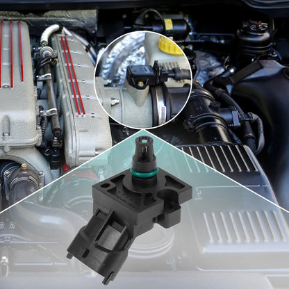 MAP Manifold Absolute Pressure Sensor for Volvo C30 V50 V70 XC90 (2007-2016)